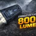Nitecore EDC37 Crazy 8000 Lumen EDC Flashlight